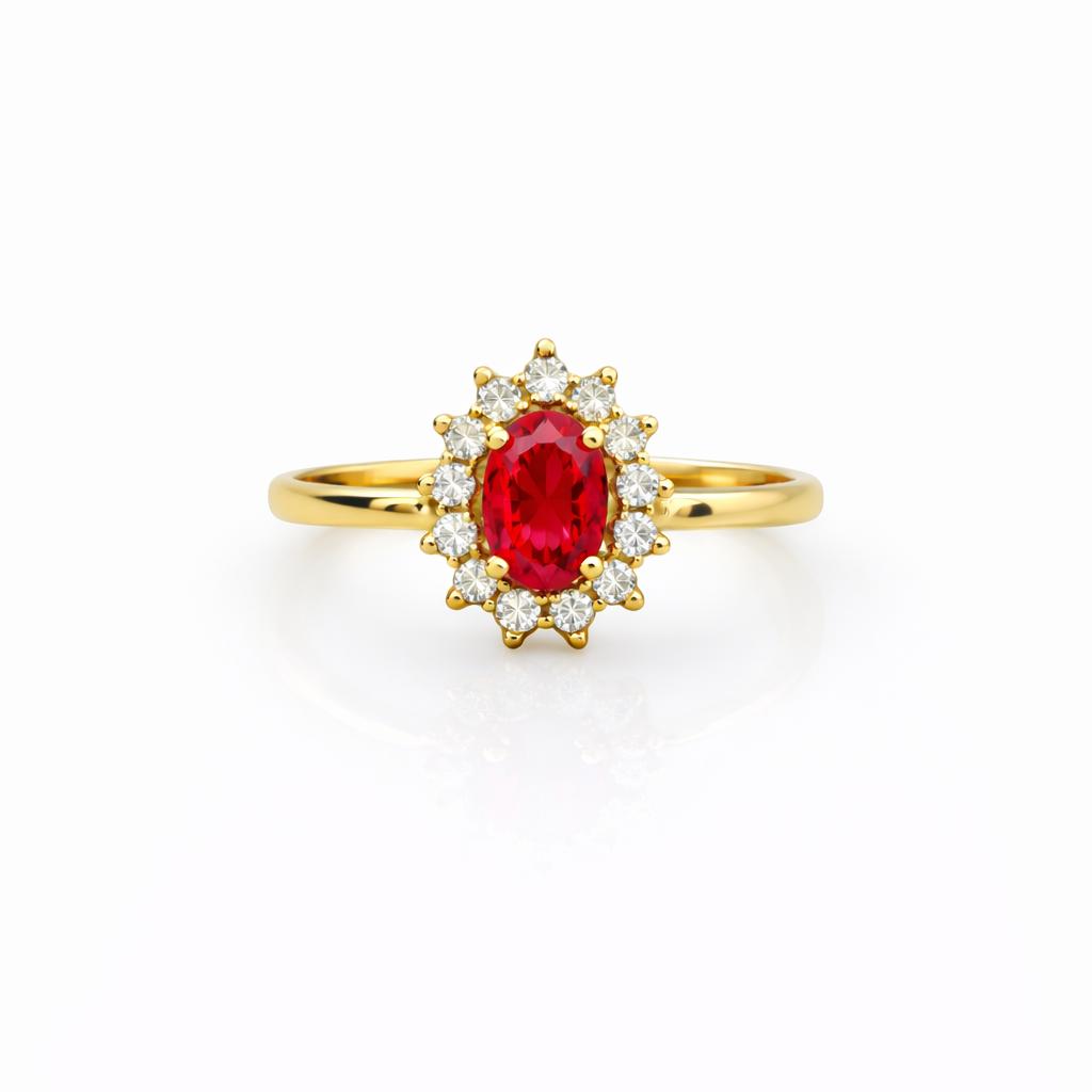 Bague Rubis