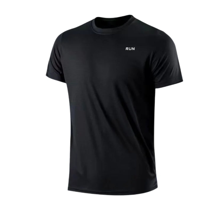 T-shirt, Run, Manche courte, Course, Sport, Tenue de sport, T-shirt de course, Performance, Fitness, Vêtements de sport,