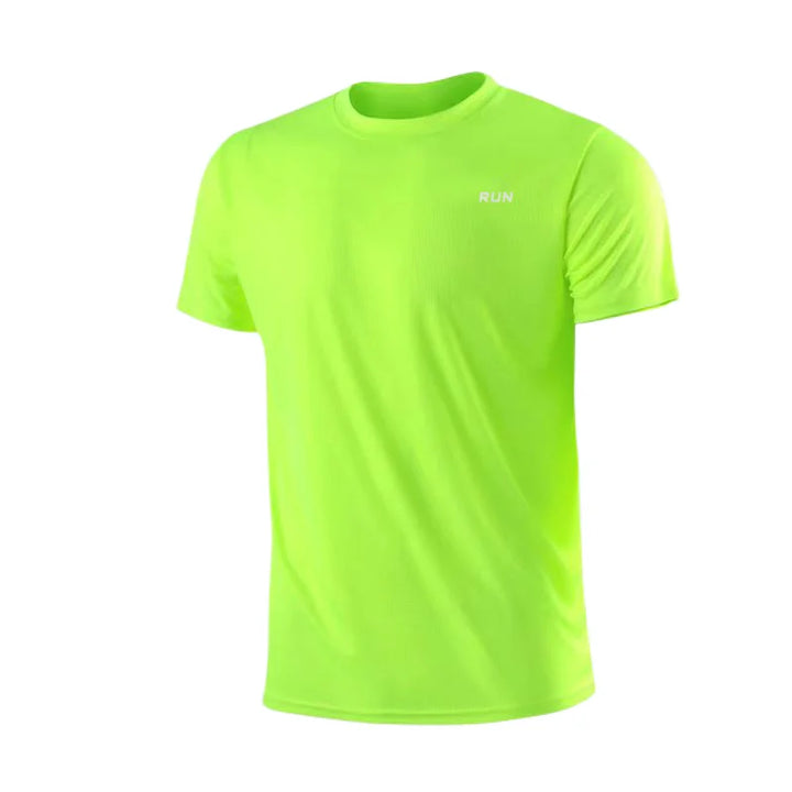 T-shirt, Run, Manche courte, Course, Sport, Tenue de sport, T-shirt de course, Performance, Fitness, Vêtements de sport,