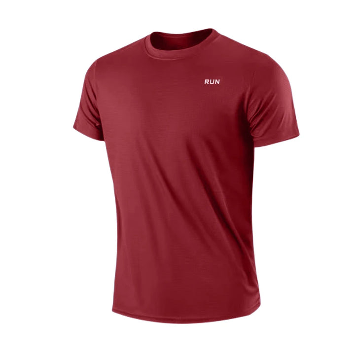 T-shirt, Run, Manche courte, Course, Sport, Tenue de sport, T-shirt de course, Performance, Fitness, Vêtements de sport,