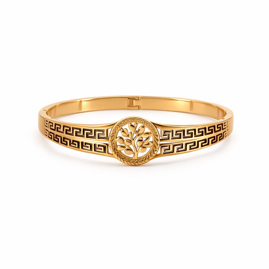 Elegant Lelya jonc bracelet featuring a sleek design, perfect for everyday wear or special occasions.